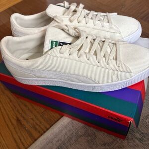 Butter Goods Cream Sneakers PUMA SIZE 12 NEW IN THE BOX